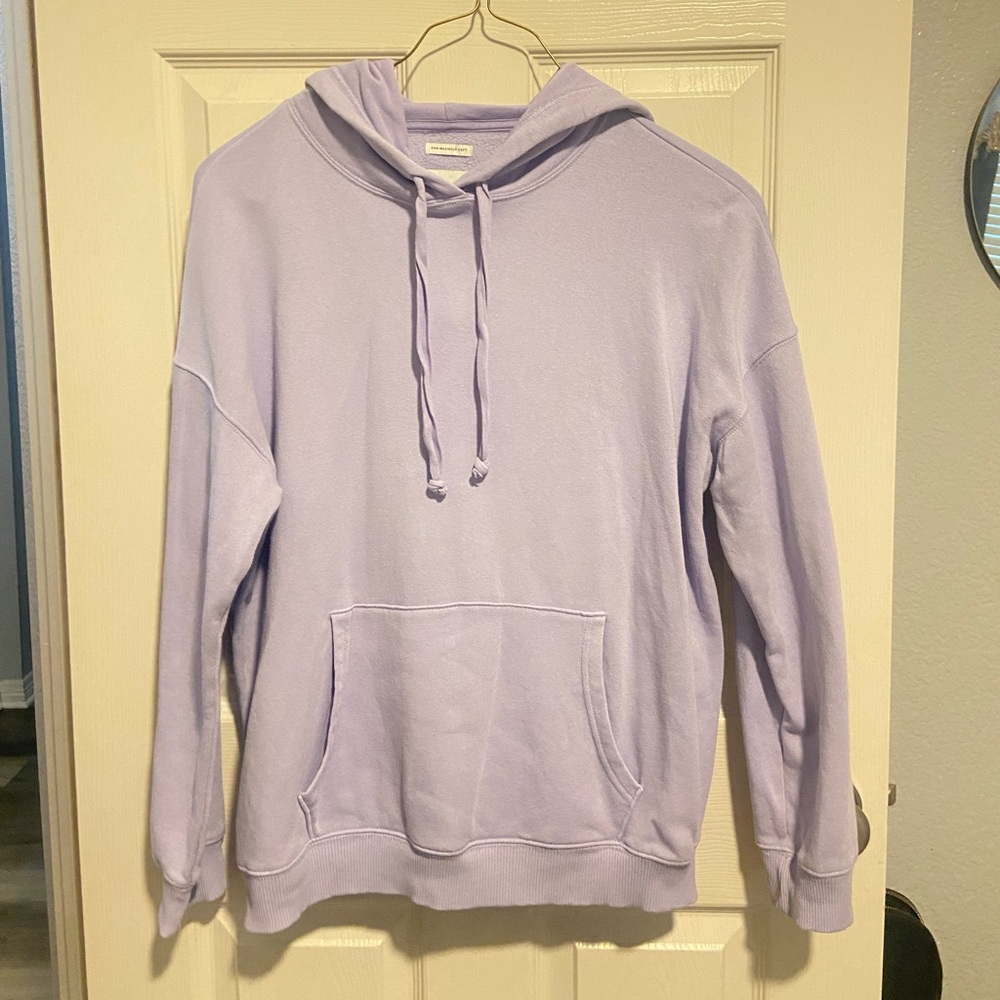 purple hoodie/sweatshirt